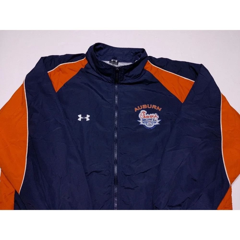 UNDER ARMOUR Auburn Tigers 2007 Chick Fil-A Bowl Jacket Blue XXL‎ 2XL - Picture 5 of 10